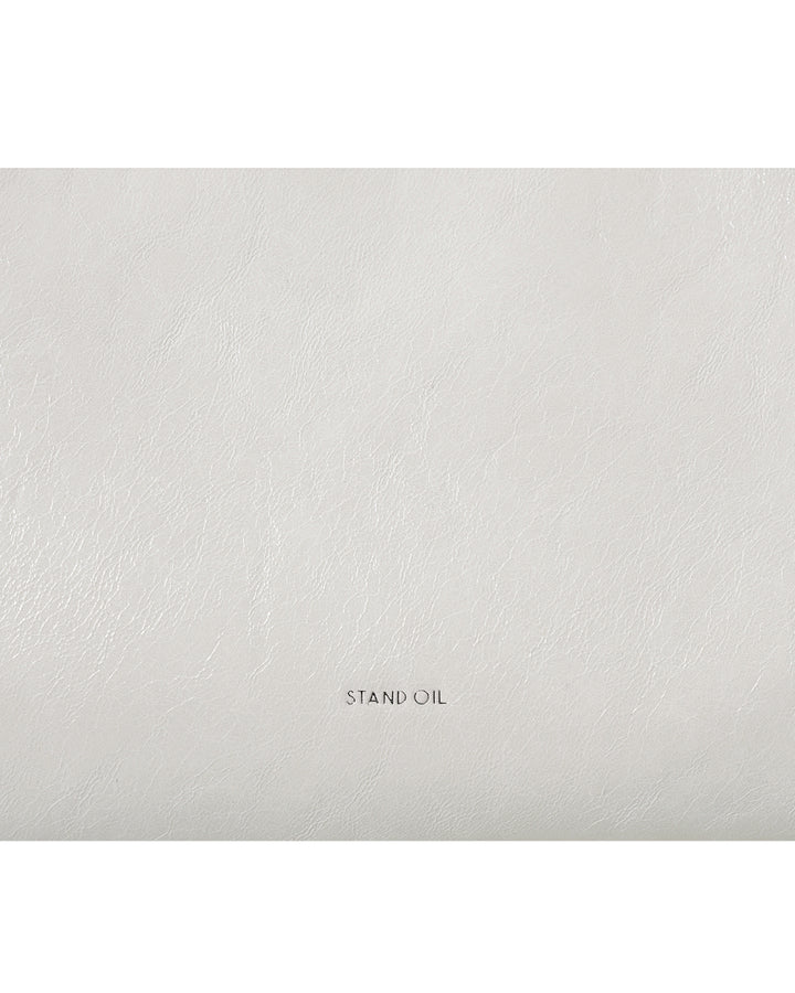 Stand Oil Oblong Mini Bag — Cream