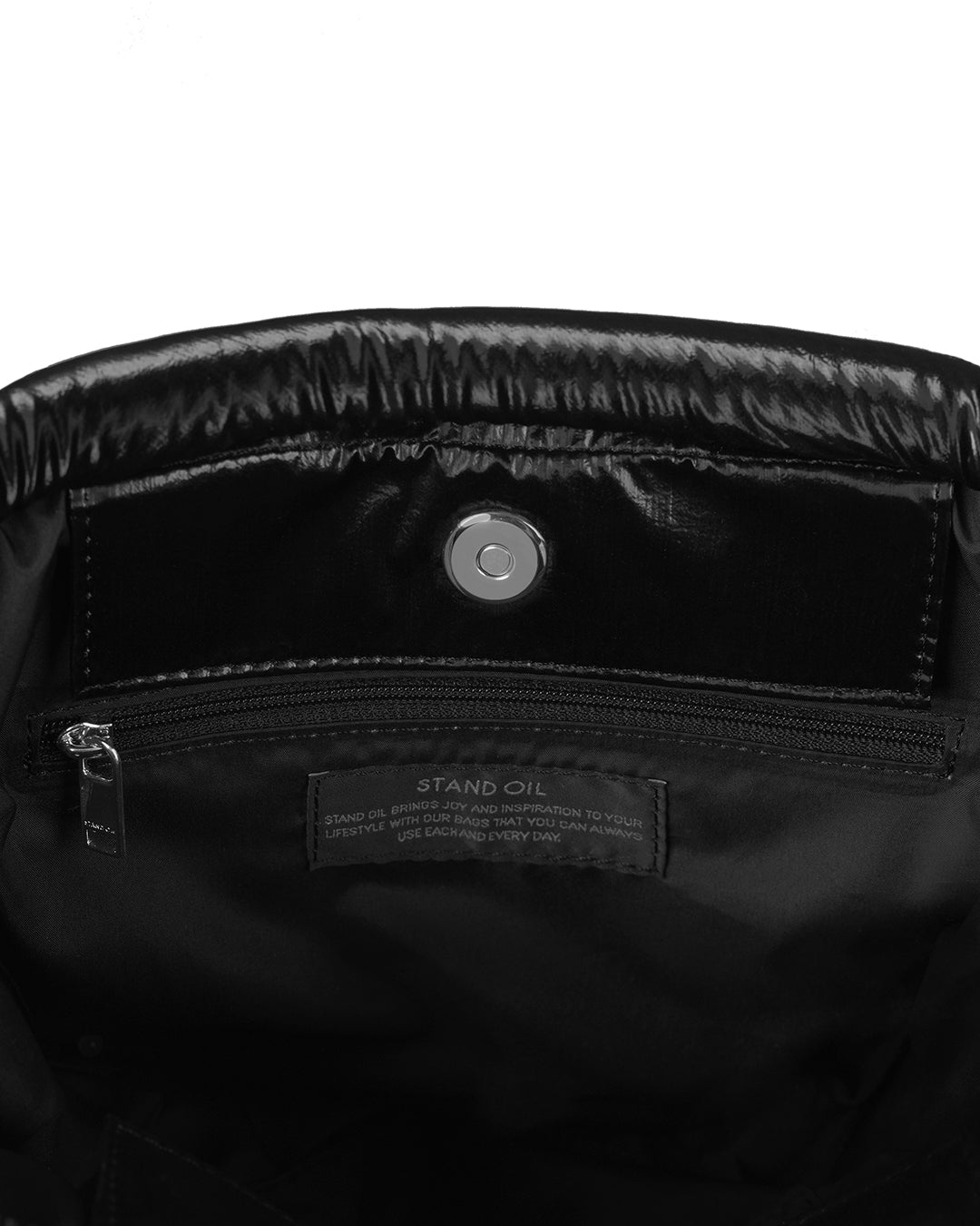 Stand Oil Bubble Bag Mini — Black