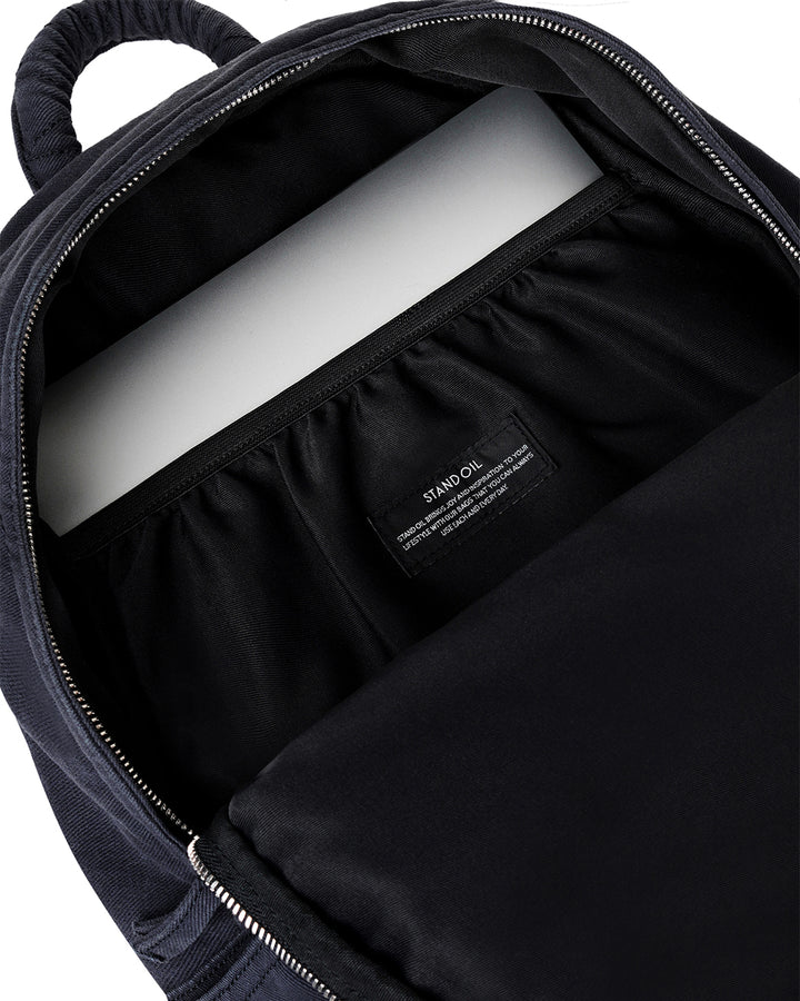 Stand Oil Day Backpack — Vintage Wash — Navy