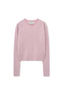 Matin Kim Shiny Cable Pullover — Pink