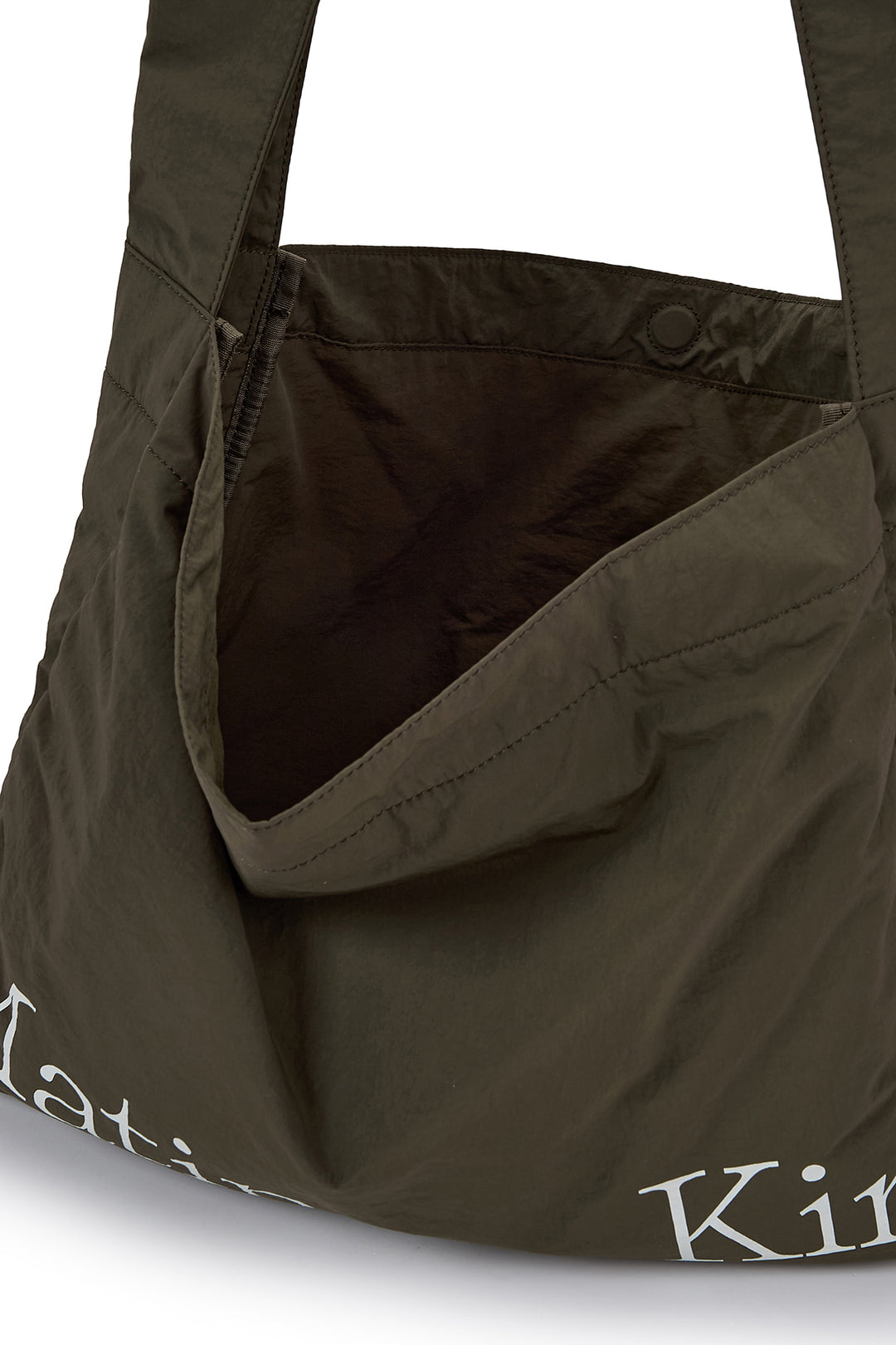 Matin Kim Crisp Big Ecobag — Khaki
