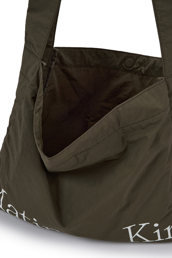 Matin Kim Crisp Big Ecobag — Khaki