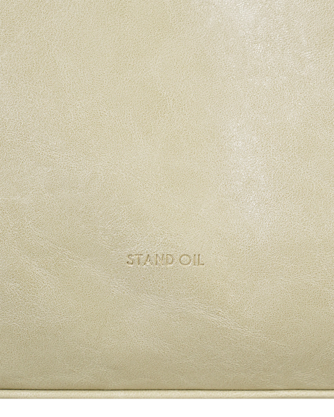 Stand Oil Zuni Bag — Washed Leather Crossbody — Stud Olive