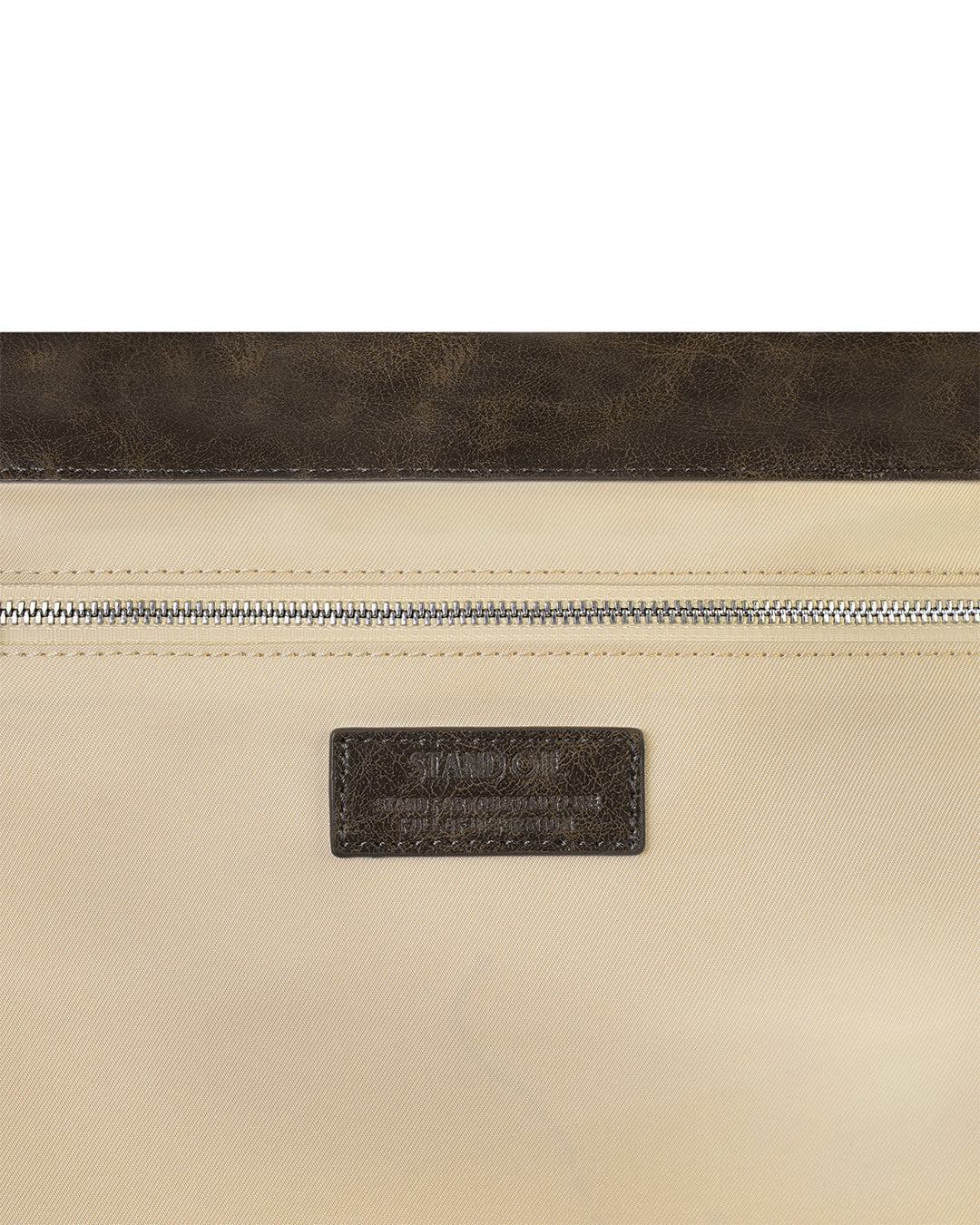 Stand Oil Beni Bag — Vintage Nubuck Crossbody — Brown