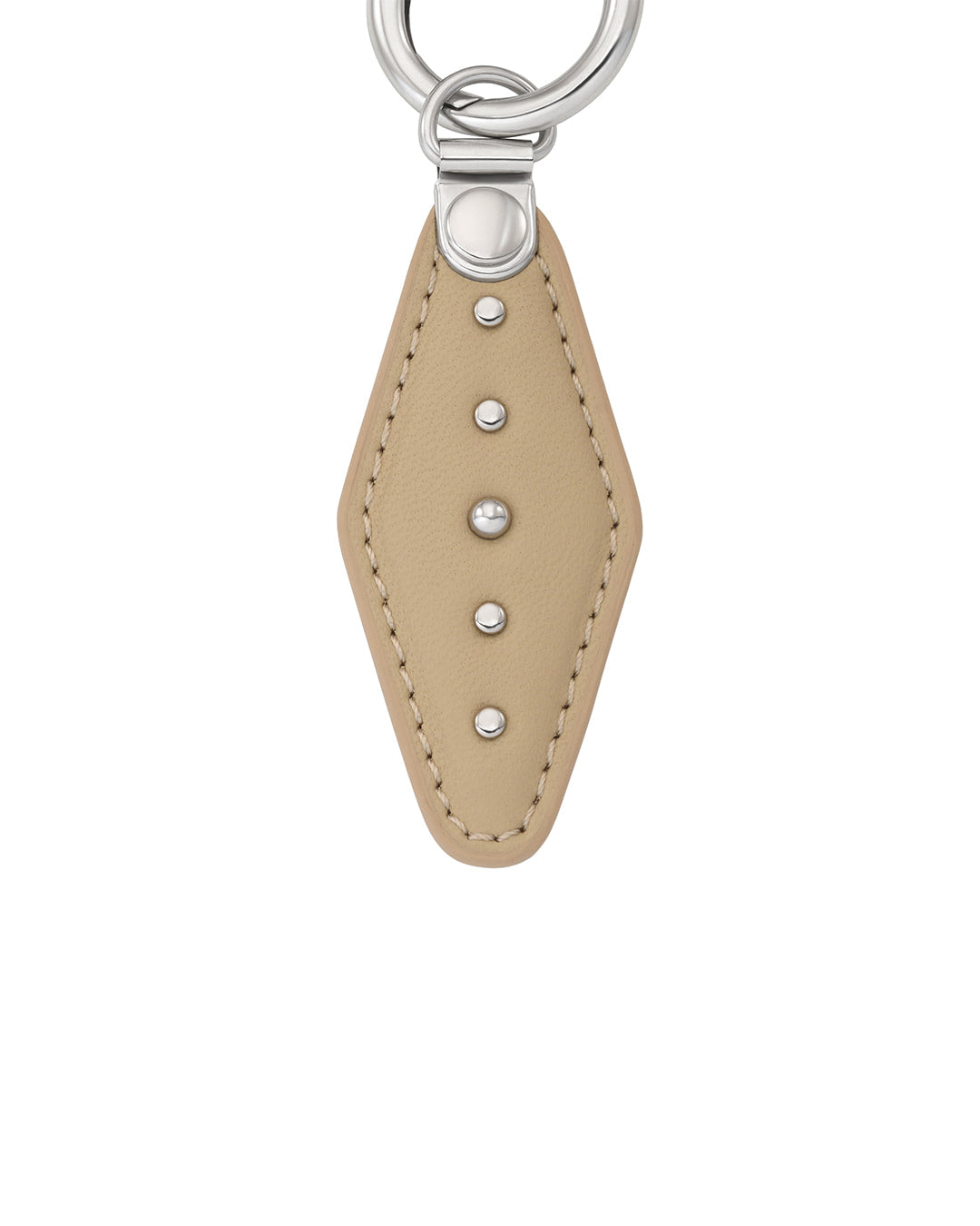 Stand Oil Dust Link Charm — Western Key Ring — Silver