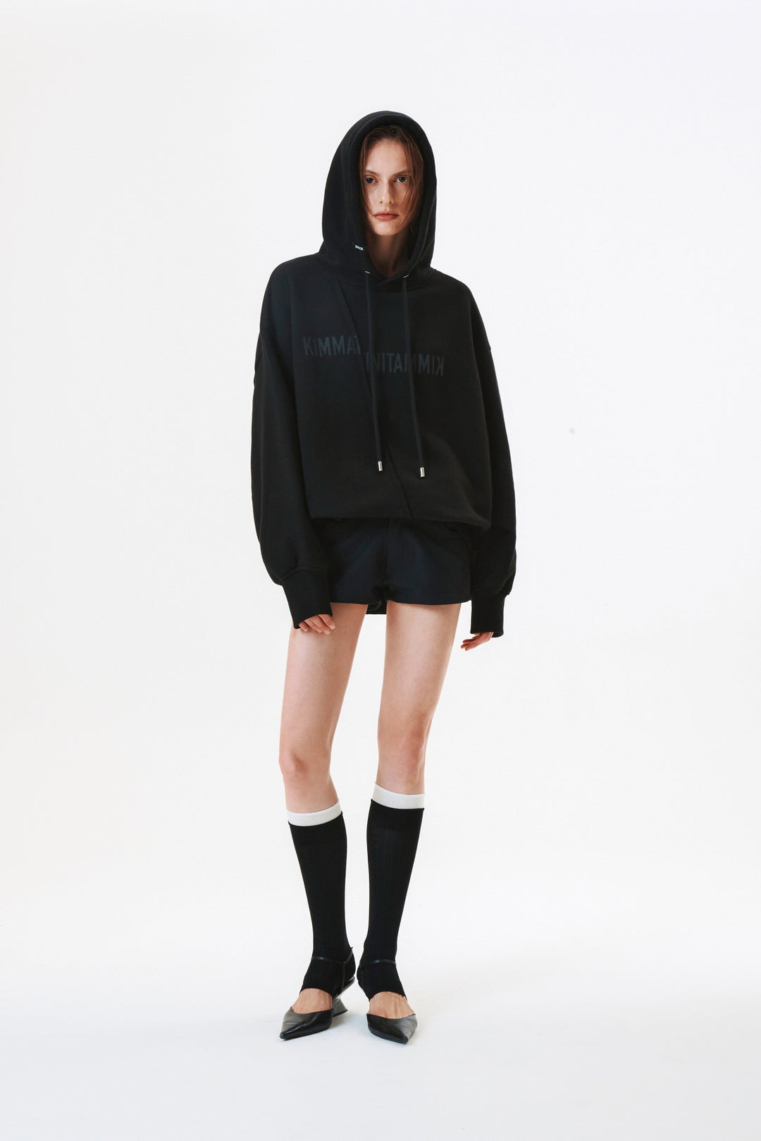 KIMMATIN Suede Fringe Jacket in Dark — Gray