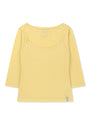Matin Kim 3/4 Sleeve Layered Tank Top — Yellow