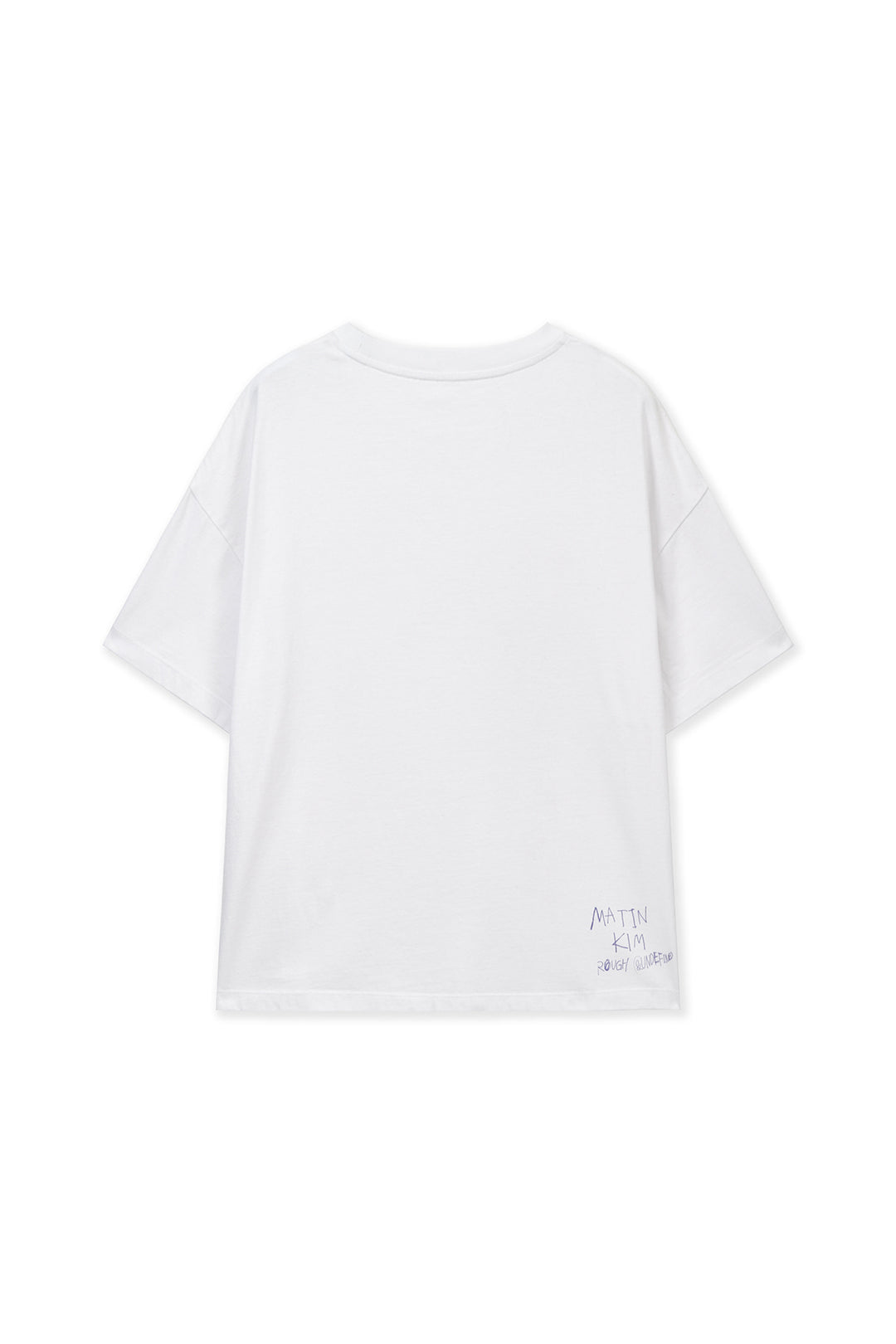 Matin Kim Graffiti Artwork Top — White