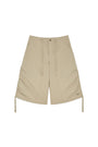 Matin Kim Nylon String Half Pants — Beige