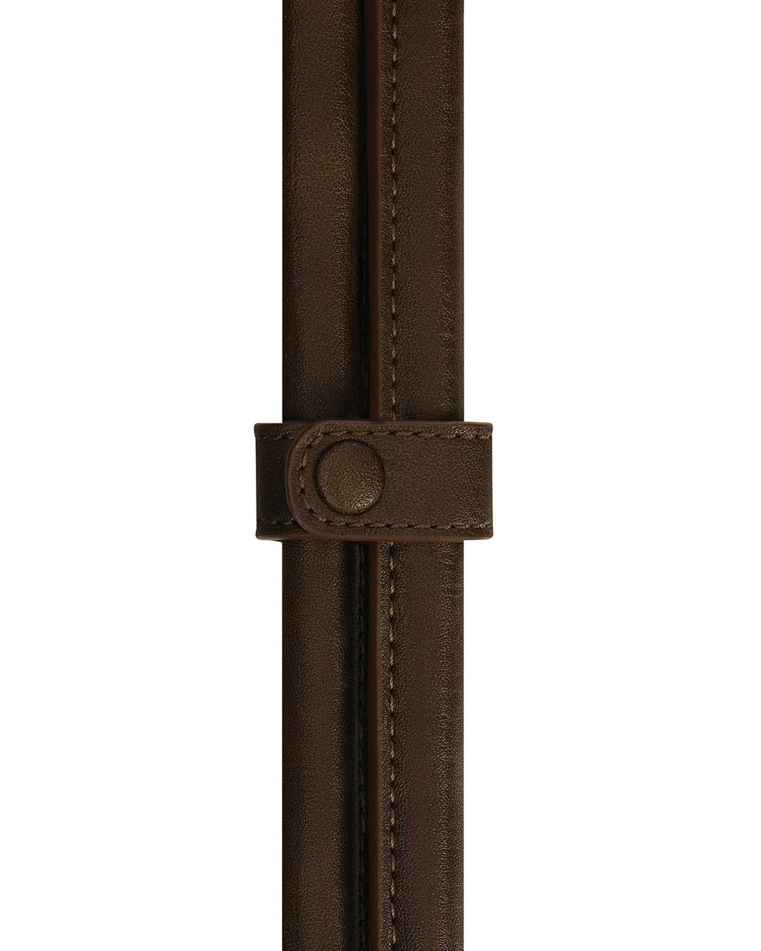 Stand Oil Lene Bag · Wrinkled Leather Crossbody — Brown