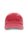 Matin Kim Washed Camp Cap — Red