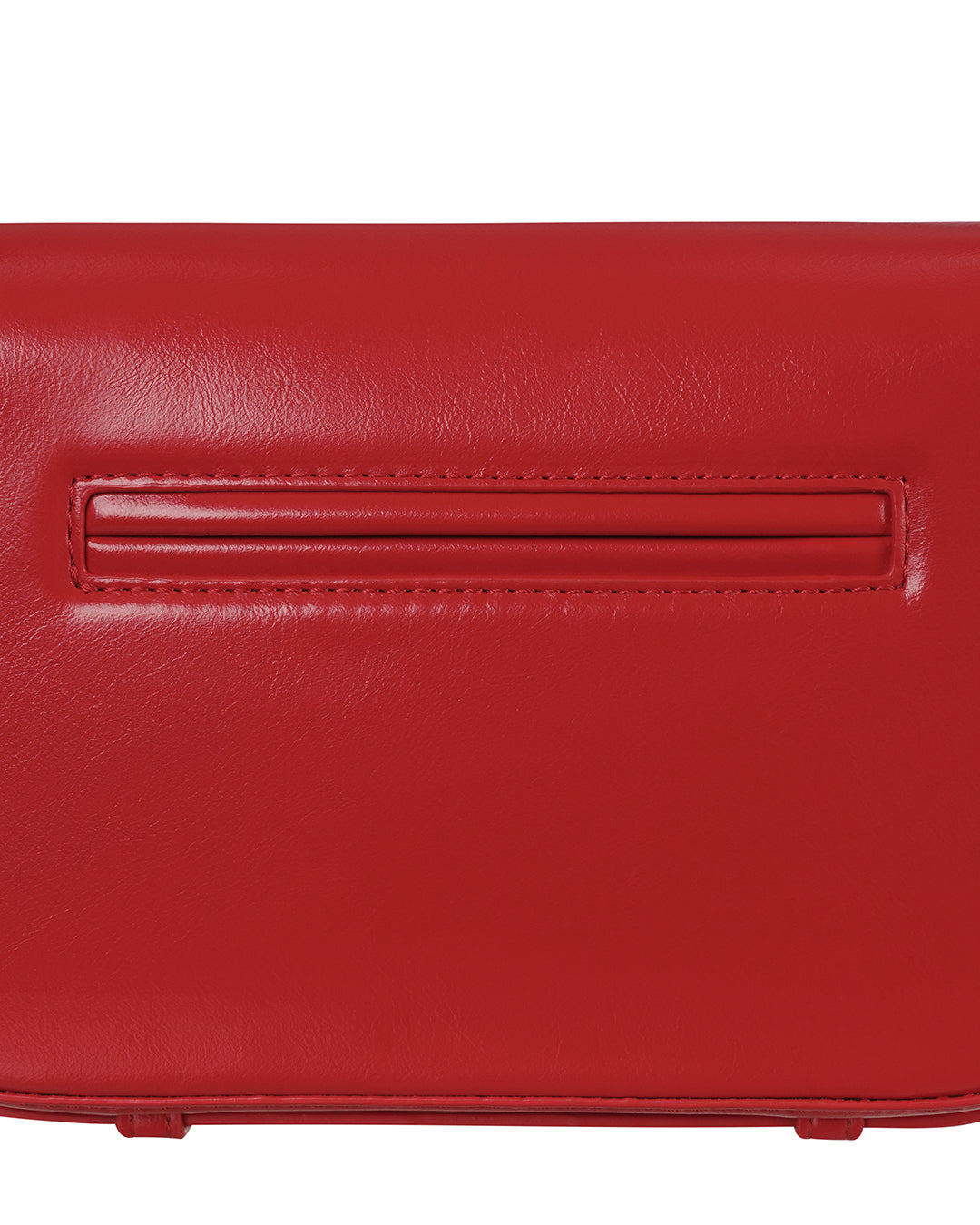 Stand Oil Riddle Bag — Minimal Crossbody — Red