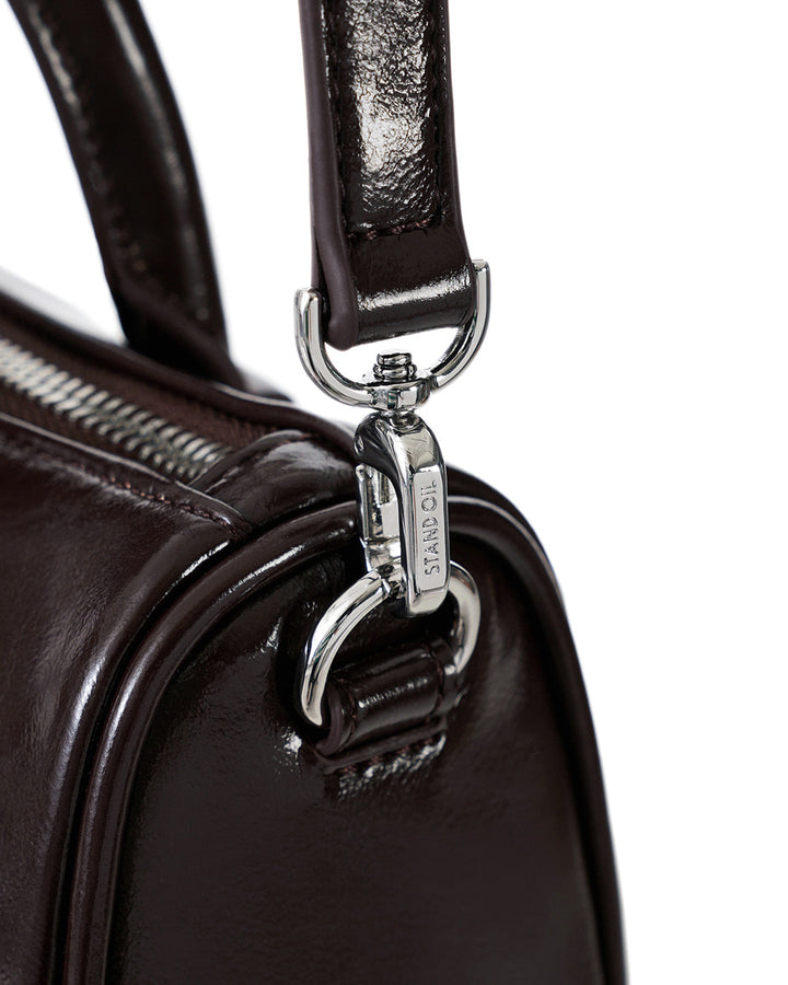Stand Oil Chubby Half Bag — Maroon