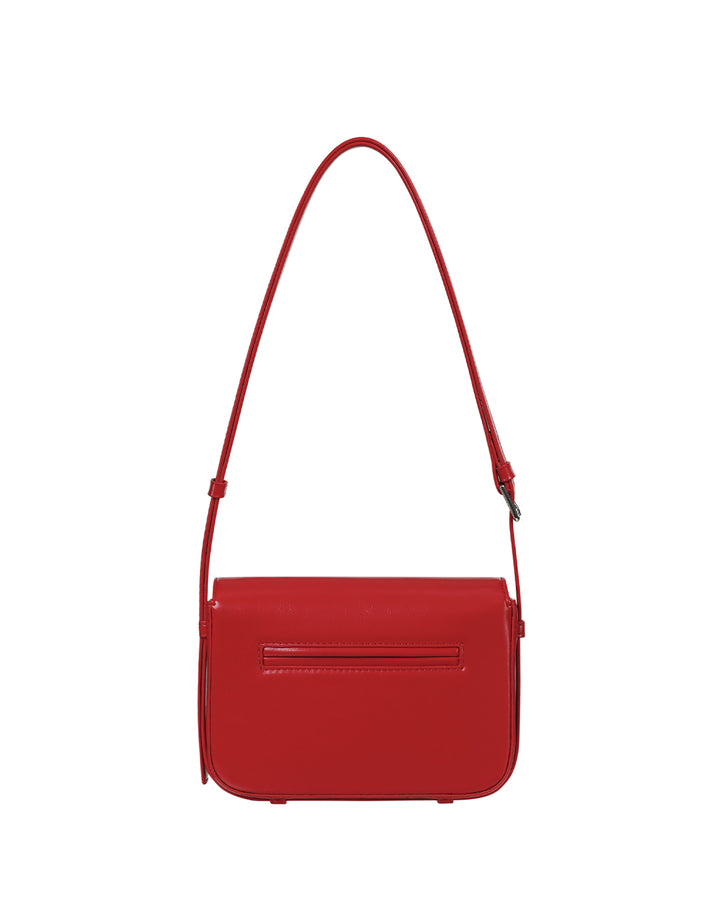 Stand Oil Riddle Bag — Minimal Crossbody — Red