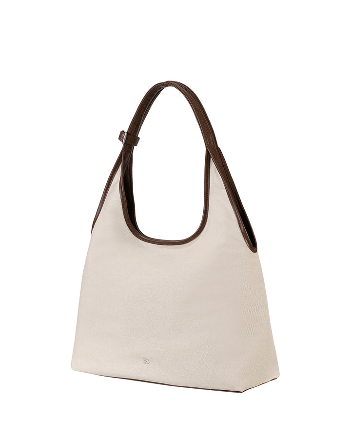 Stand Oil Ringo Bag — Reversible Canvas Crossbody — Canvas Brown