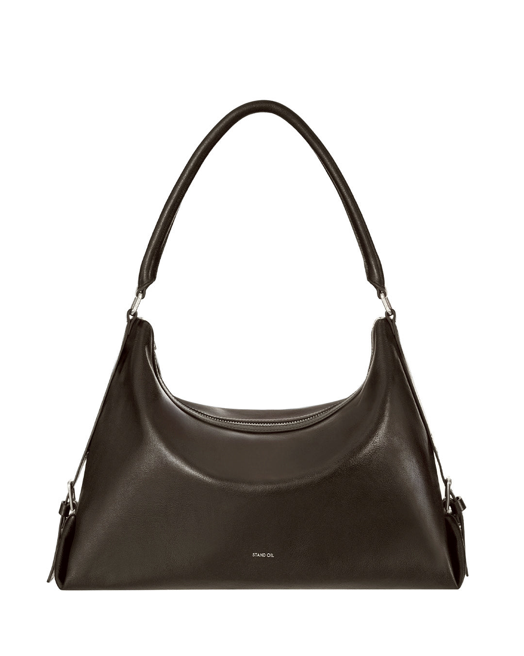 Stand Oil Mushy Bag — Nubuck Slouch Tote — Maroon