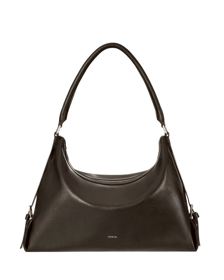 Stand Oil Mushy Bag — Nubuck Slouch Tote — Maroon