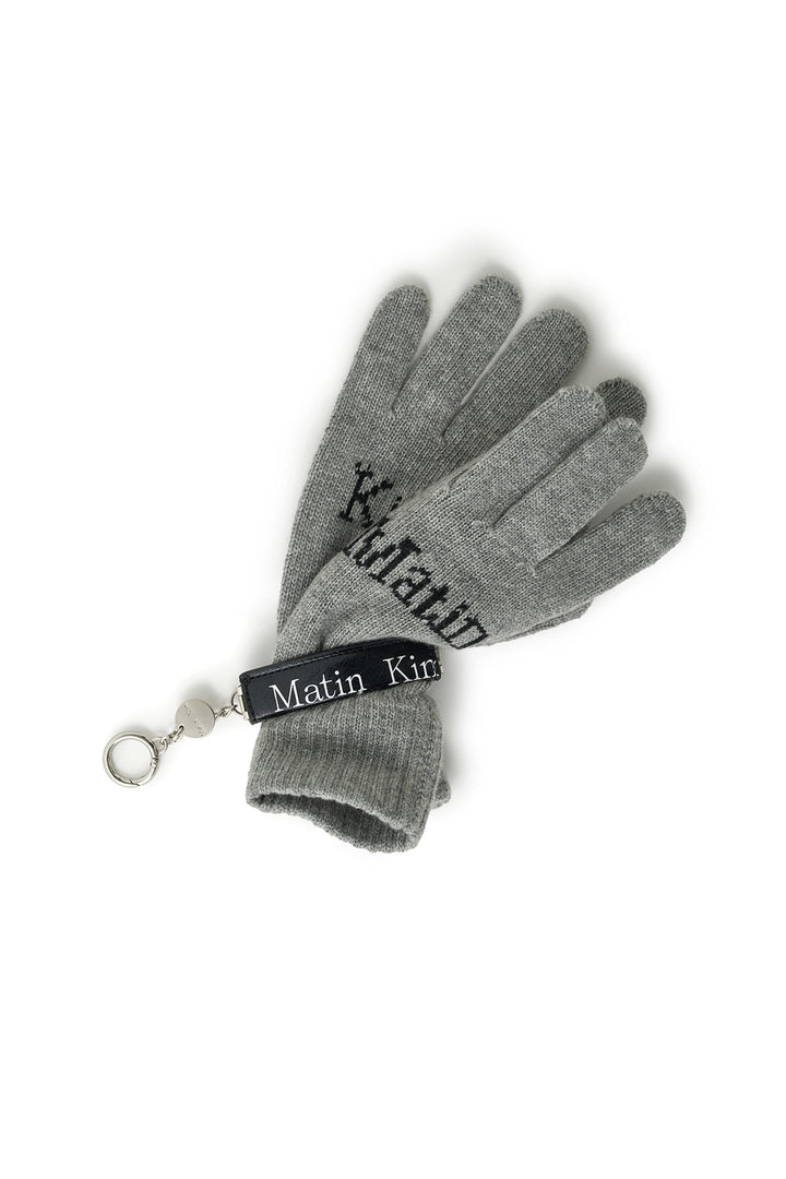 Matin Kim Glove Holder Keyring — Black