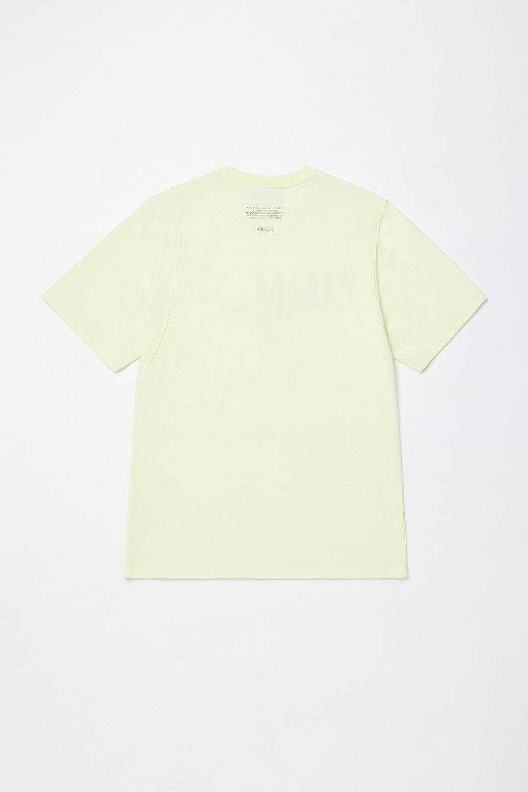 KIMMATIN Cutting Logo Print Oversize Tee