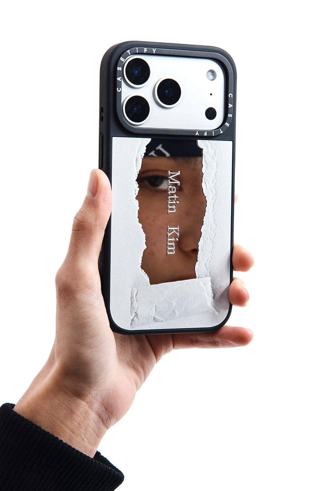 Matin Kim x Casetify Paper Case — Silver