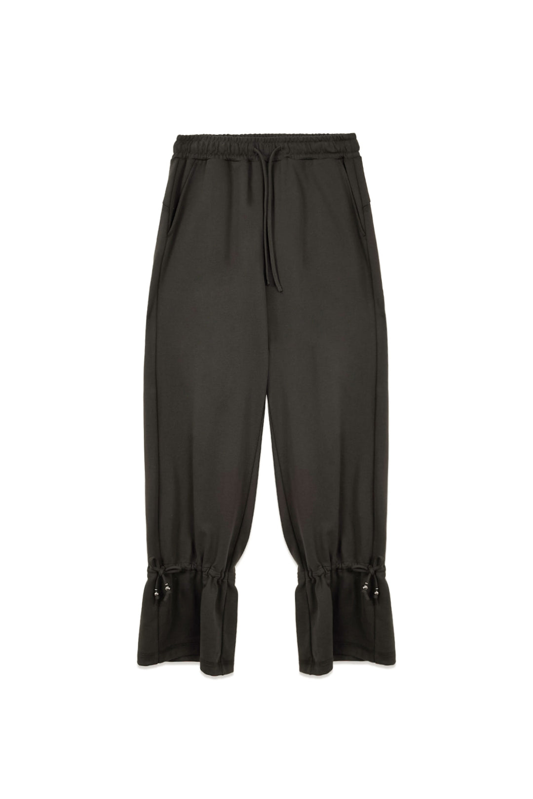 Matin Kim String Detail Sweatpants — Charcoal