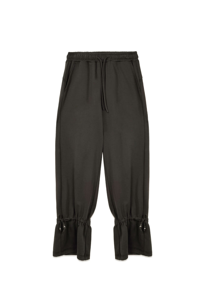 Matin Kim String Detail Sweatpants — Charcoal