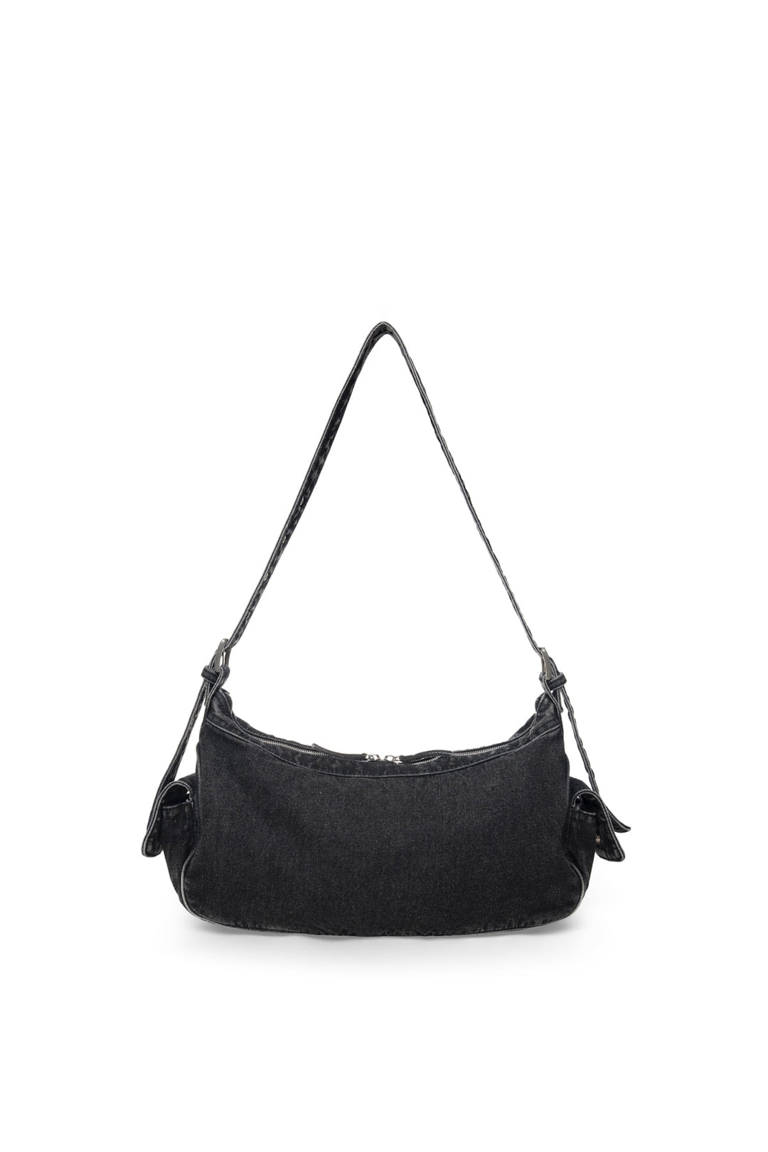Matin Kim Dust Denim Side Pocket Bag — Black