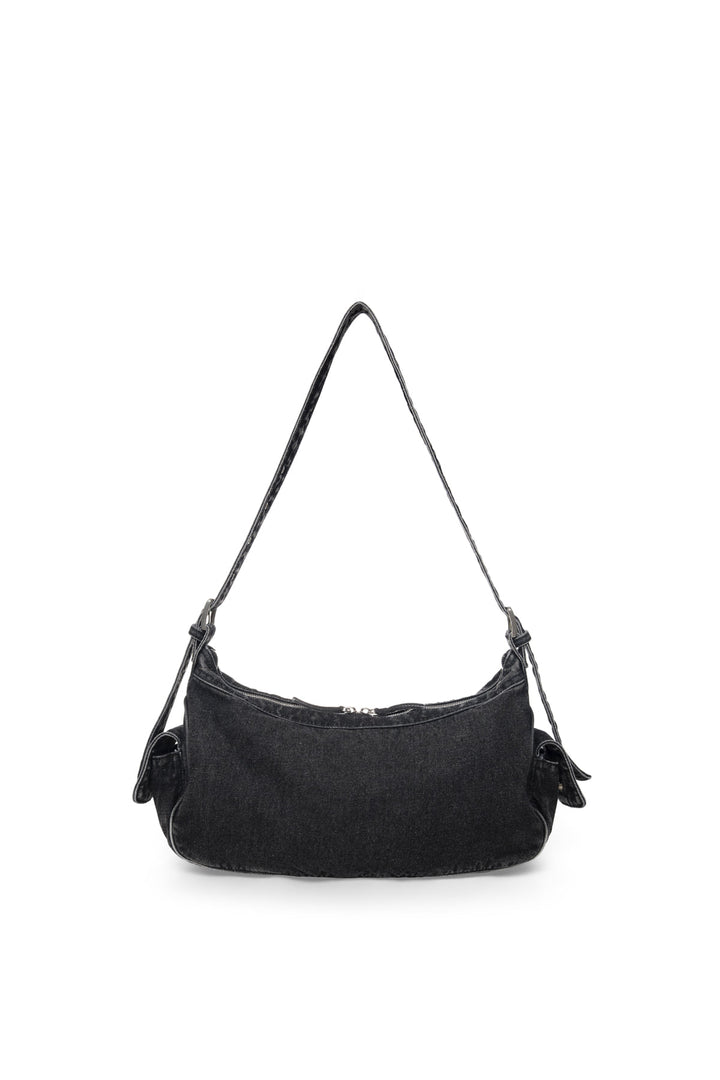 Matin Kim Dust Denim Side Pocket Bag — Black