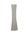 Stand Oil Snap Knit Leg Warmer — Gray