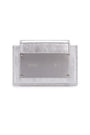 Matin Kim Accordion Wallet — Brass Hardware — Silver