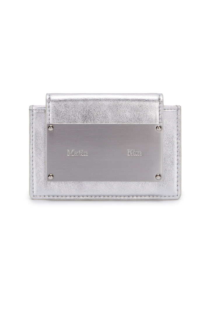 Matin Kim Accordion Wallet — Brass Hardware — Pink