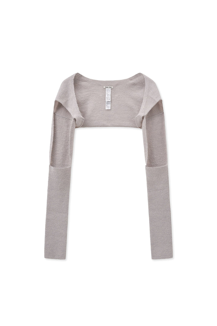 Matin Kim Bolero Knit Muffler Light — Beige