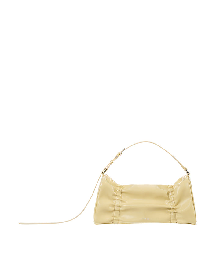 Stand Oil Pleats Bag — Glossy Tote — Butter
