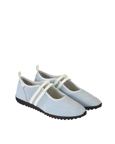 Stand Oil Strap Mary Jane Sneaker — Blue Combi