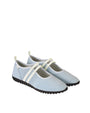Stand Oil Strap Mary Jane Sneaker — Blue Combi