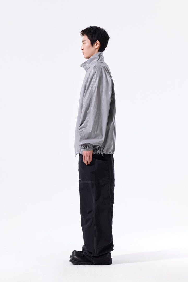 Matin Kim Multi Panel Parachute Pants — Black