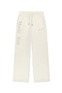Matin Kim Essential Logo Sweatpants — Ivory