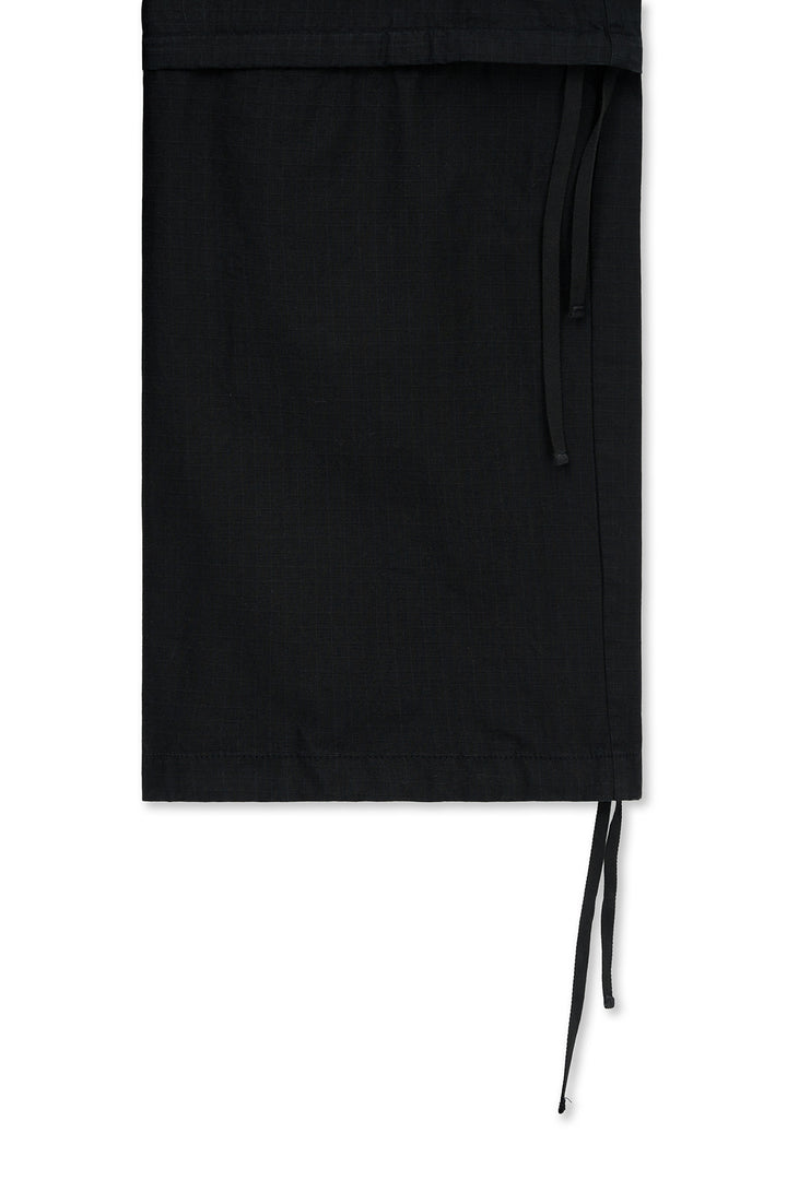 Matin Kim Detachable Cargo Pants — Black