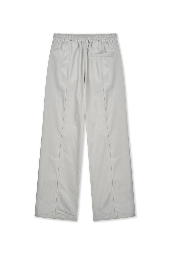 Matin Kim Multi Panel Wide Pants — Light Grey