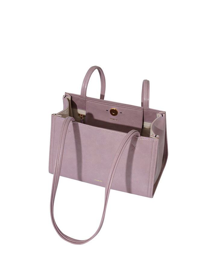 Stand Oil Oblong Tiny Shoulder Bag — Lavender
