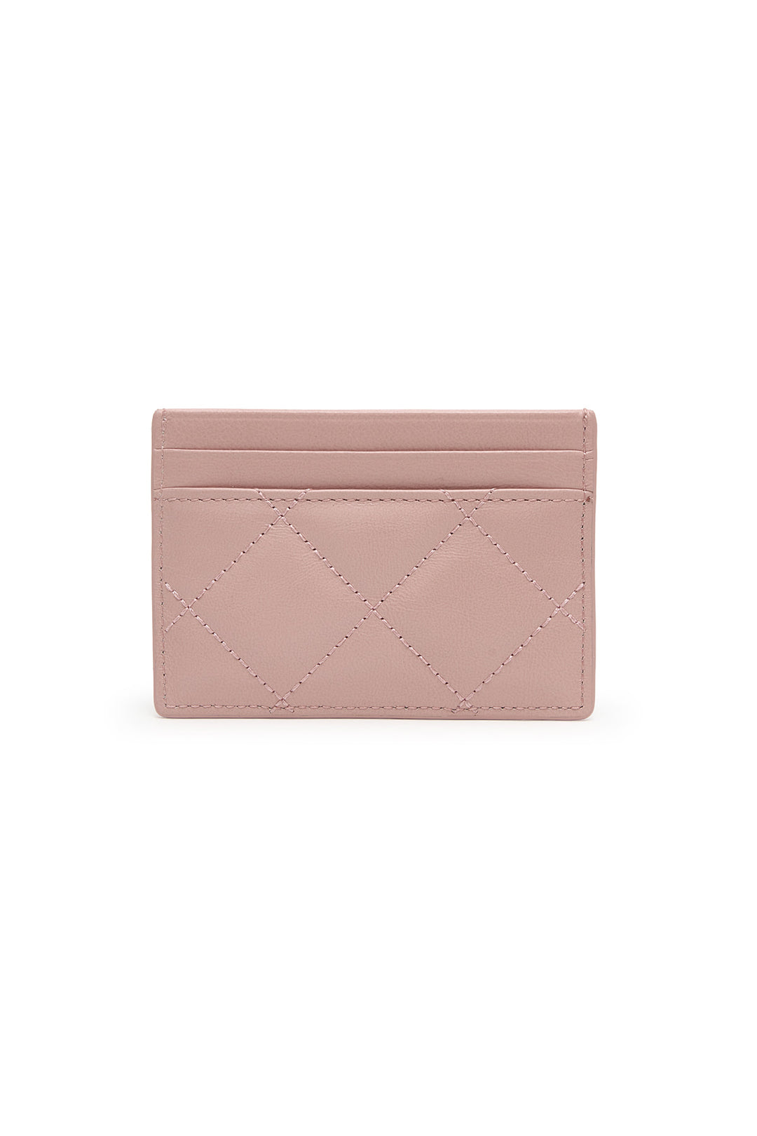 Matin Kim Puff Quilt Card Wallet — Pink