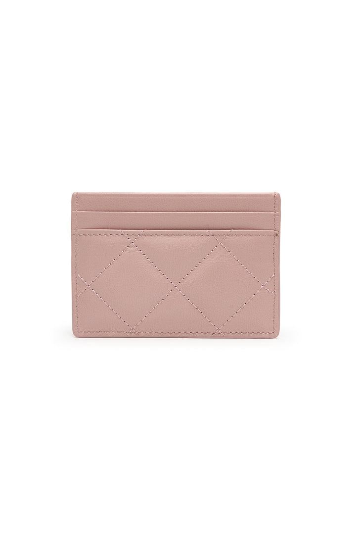 Matin Kim Puff Quilt Card Wallet — Pink