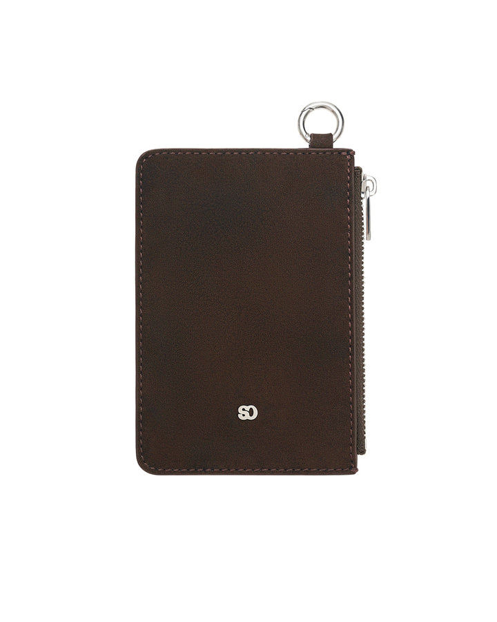 Stand Oil Melly Bag — Glossy Wrinkle Leather — Maroon