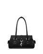 Stand Oil Beni Bag — Vintage Nubuck Crossbody — Black