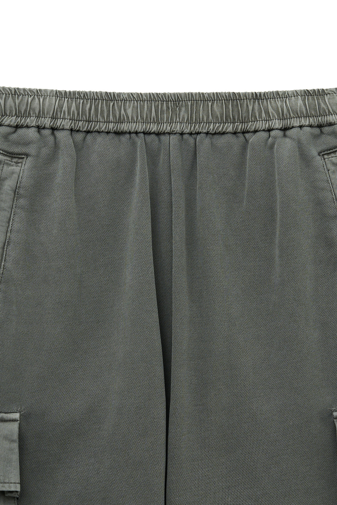 Matin Kim Pigment Dyed Cargo Pants — Charcoal