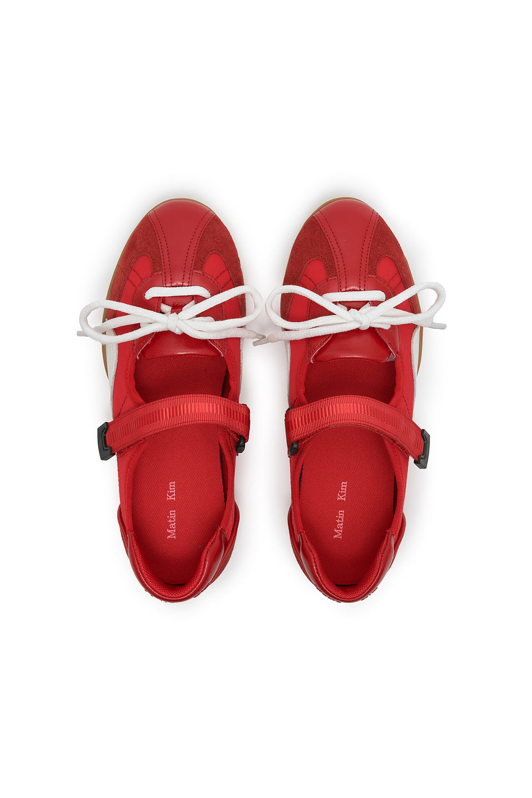 Matin Kim Sporty Mary Jane Sneaker — Red
