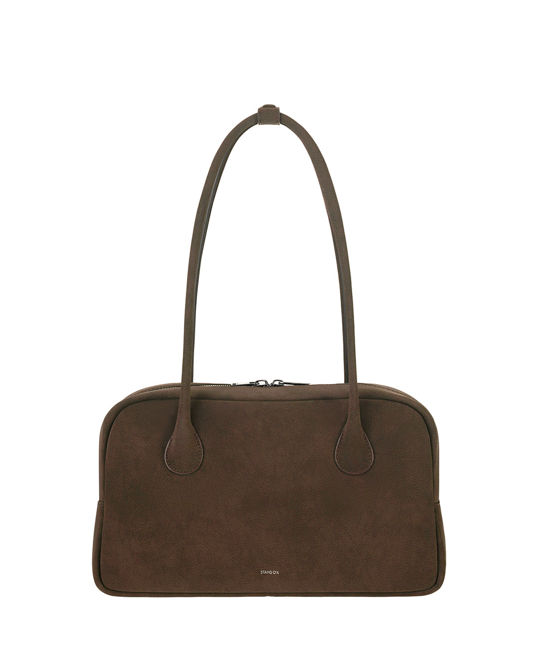 Stand Oil Momo Bag Large — Boston Shoulder — Maroon