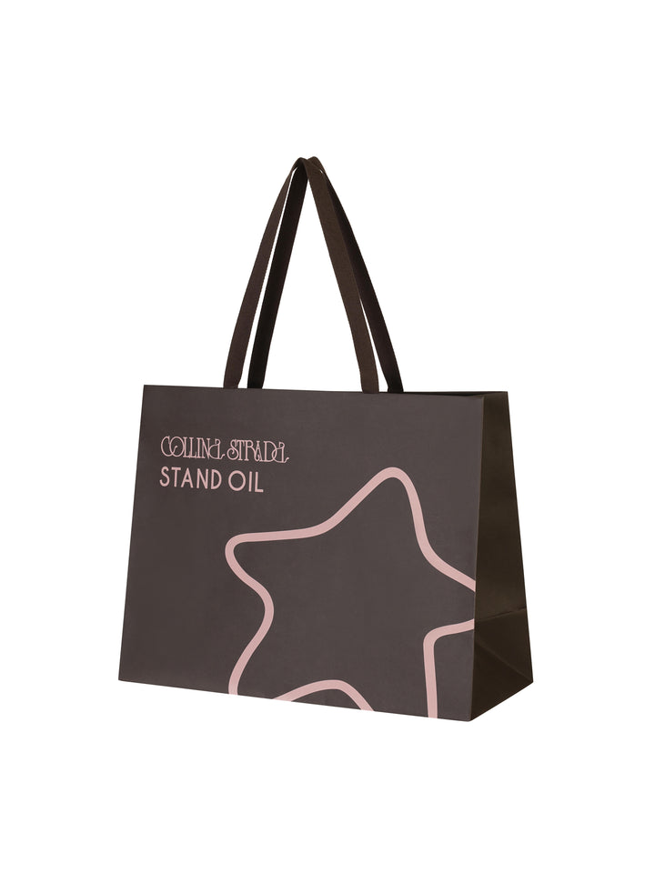 Stand Oil Star Mushy Bag — Pink Barbed Floral