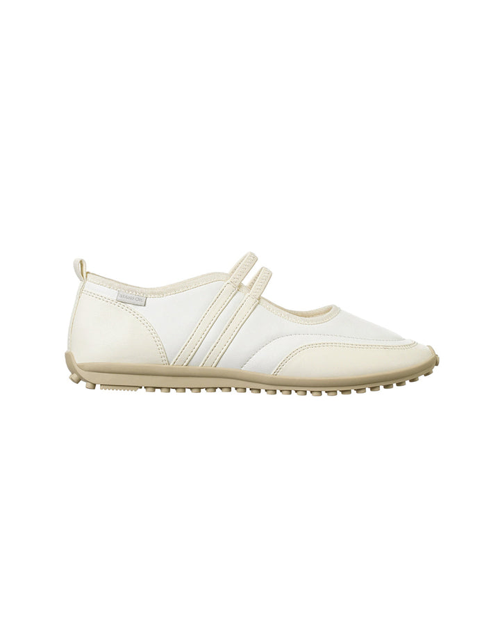 Stand Oil Strap Mary Jane Sneakers — Ivory