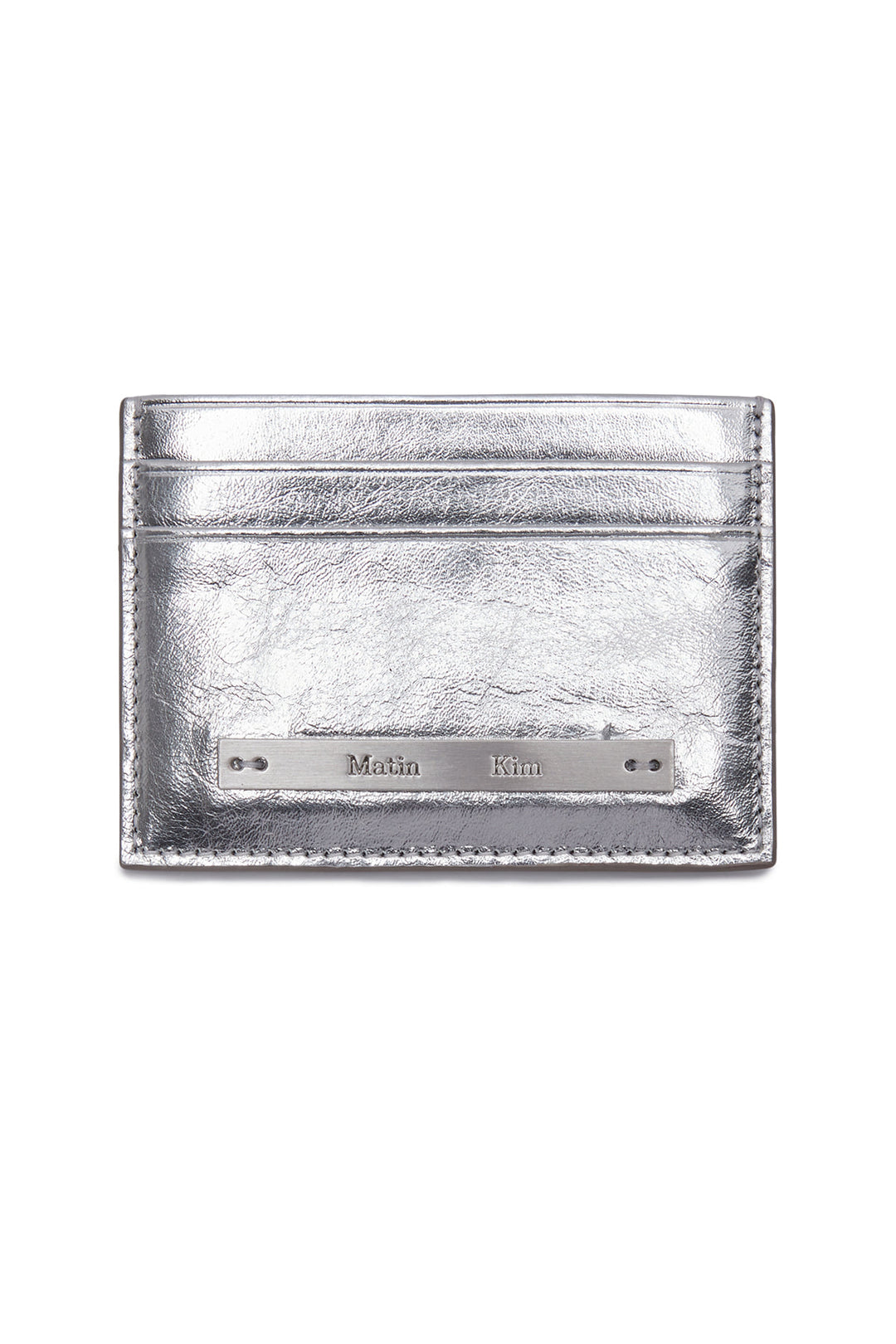 Matin Kim Vintage Card Wallet — Brown